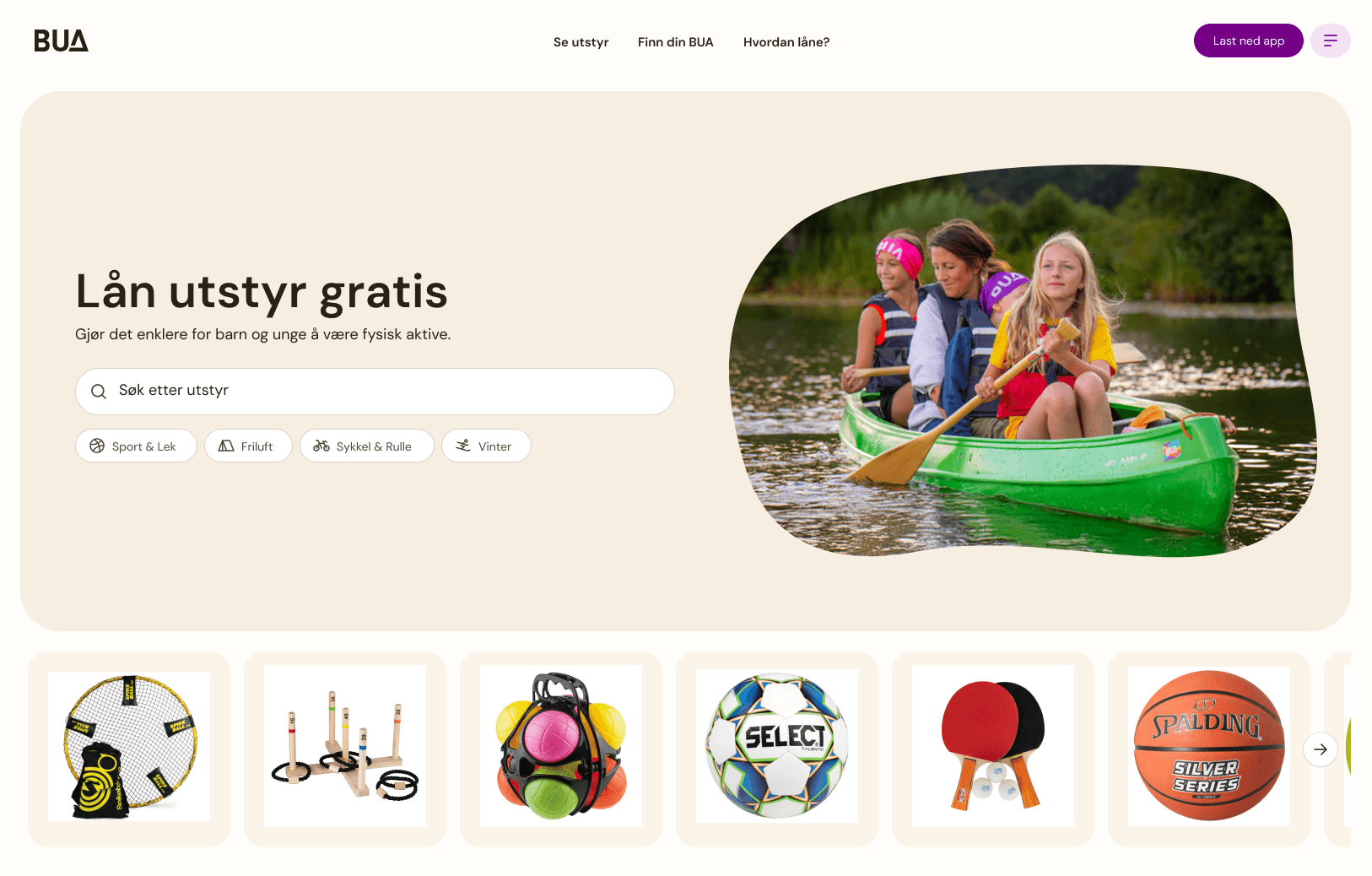 BUA frontpage BUA frontpage